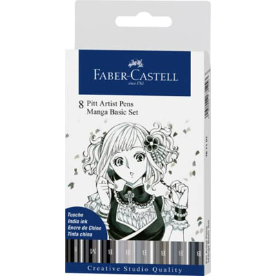 Faber-Castell 167107 Tuschestift VE8