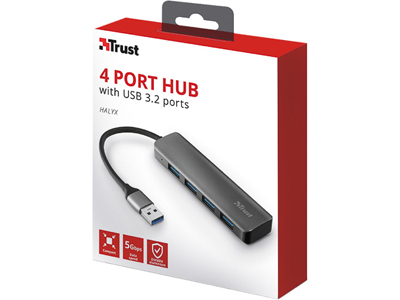 TRUST HALYX 4-PORT USB 3.2 HUB