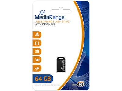 MEDIARANGE NANO USB STICK 64GB