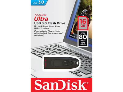 SANDISK ULTRA USB STICK 16GB