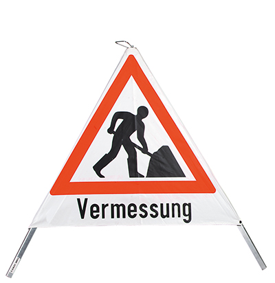 Warnpyramide 90 cm Bau/Vermessung 61402091